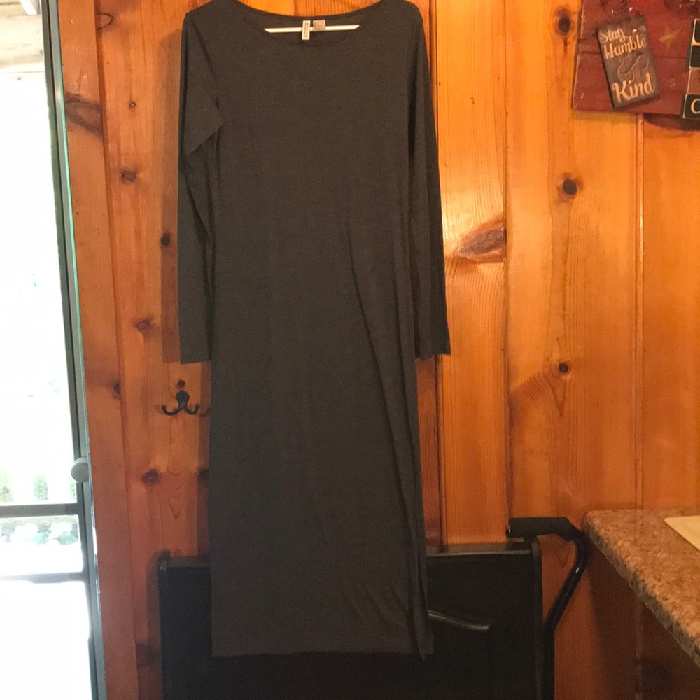 Like new gray maxi